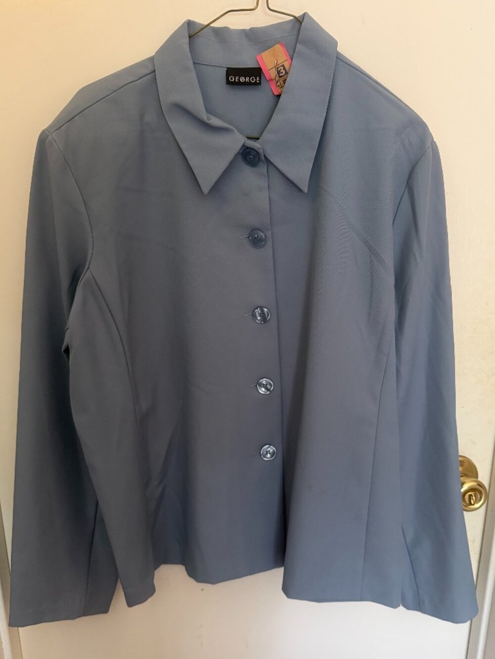 George Light Blue Suit W XL